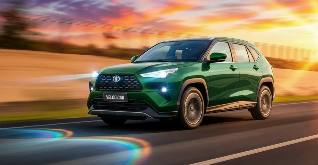 toyota yaris cross lançamento: SUV híbrido chega ao brasil em 2026
