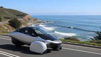 carro movido energia solar: aptera inicia produção e chega em 2026