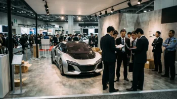 Protótipo da Lecar em exposição, representando a controvérsia sobre promessas de produção e suspeita de engodo financeiro.